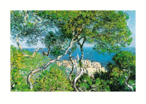 Paesaggio a Bordighera - Claude Monet Paintings